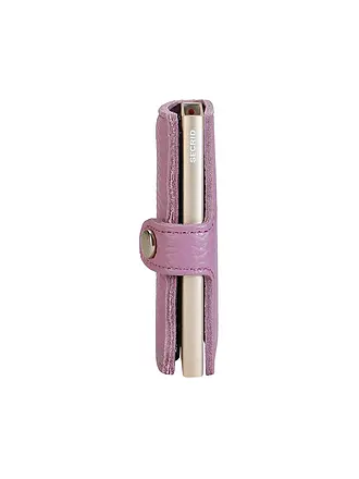 SECRID | Portefeuille - Miniwallet PEBBLE MINI vert d'eau | lila